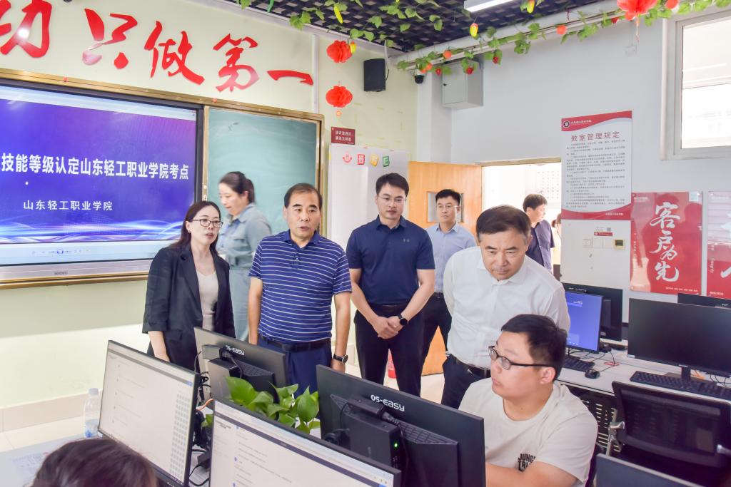 學校順利舉行淄博市2024年度第一批快遞員職業技能等級認定考試